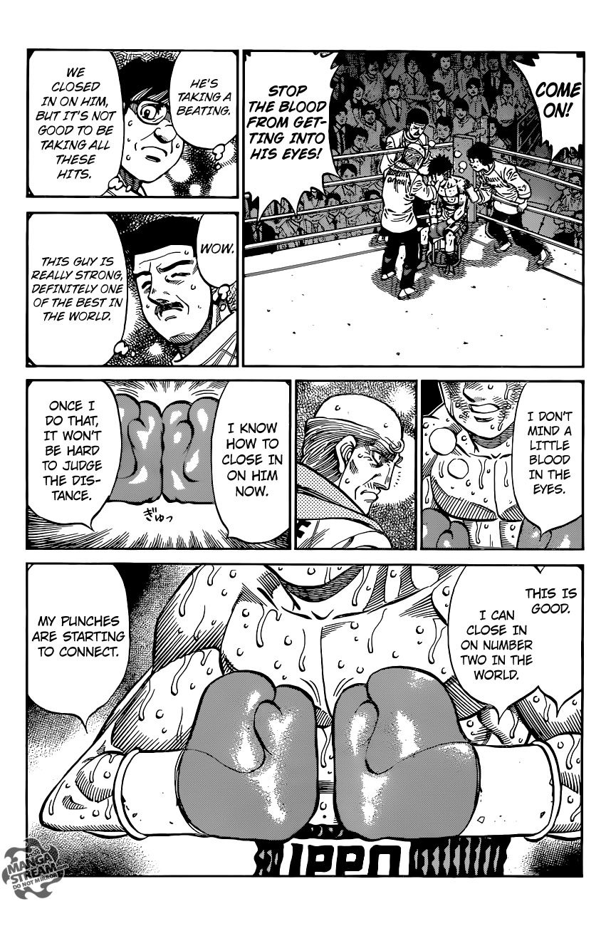 Hajime no Ippo Chapter 1045 page 17 - Chapter 1045 : Feedback, Confidence