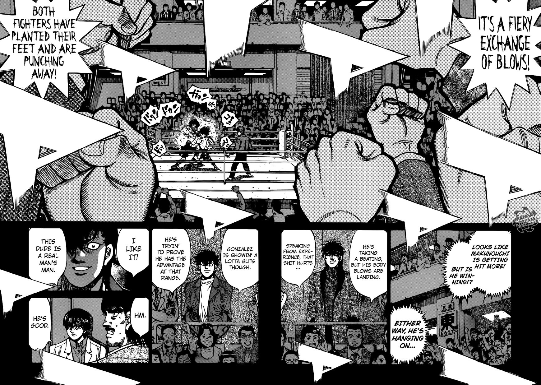 Hajime no Ippo Chapter 1045 page 7 - Chapter 1045 : Feedback, Confidence