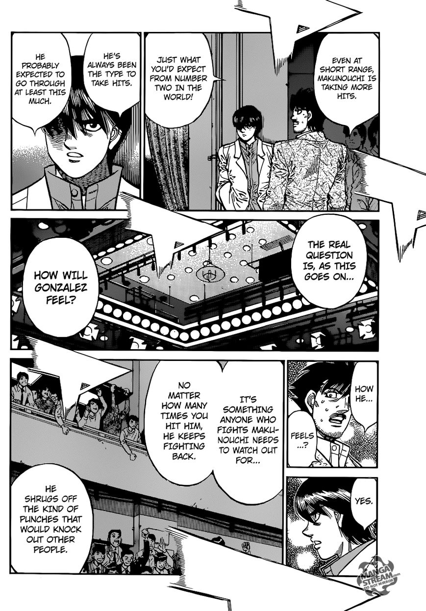 Hajime no Ippo Chapter 1045 page 8 - Chapter 1045 : Feedback, Confidence