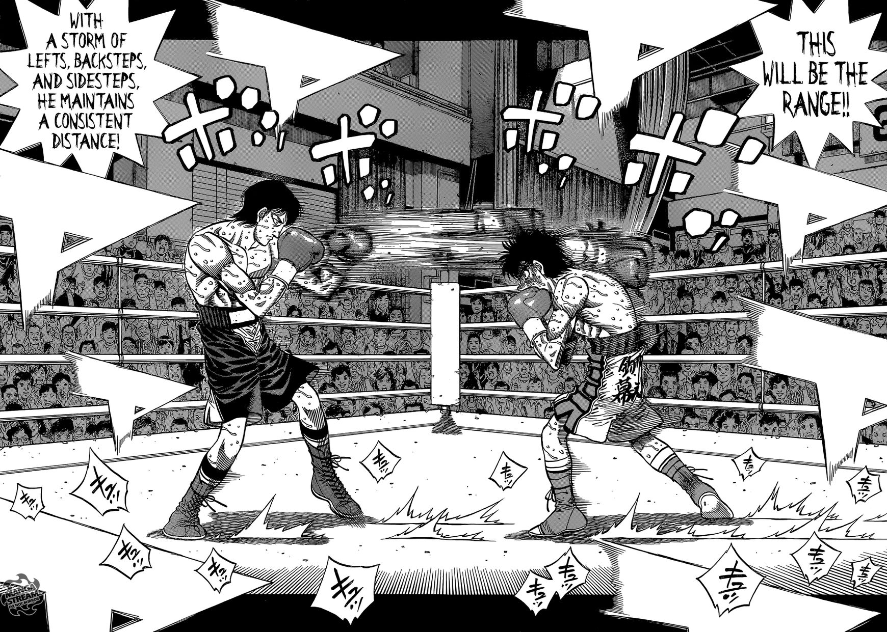 Hajime no Ippo Chapter 1046 page 10 - Chapter 1046 : Stepping Towards Glory