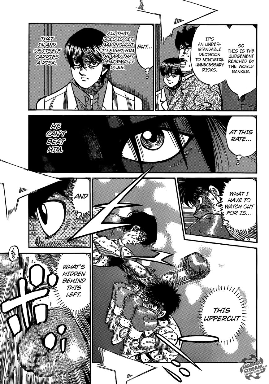 Hajime no Ippo Chapter 1046 page 12 - Chapter 1046 : Stepping Towards Glory