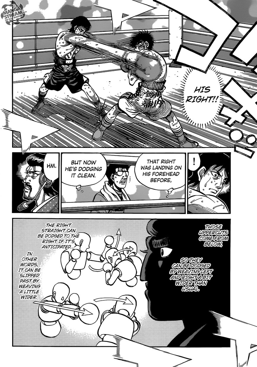 Hajime no Ippo Chapter 1046 page 13 - Chapter 1046 : Stepping Towards Glory