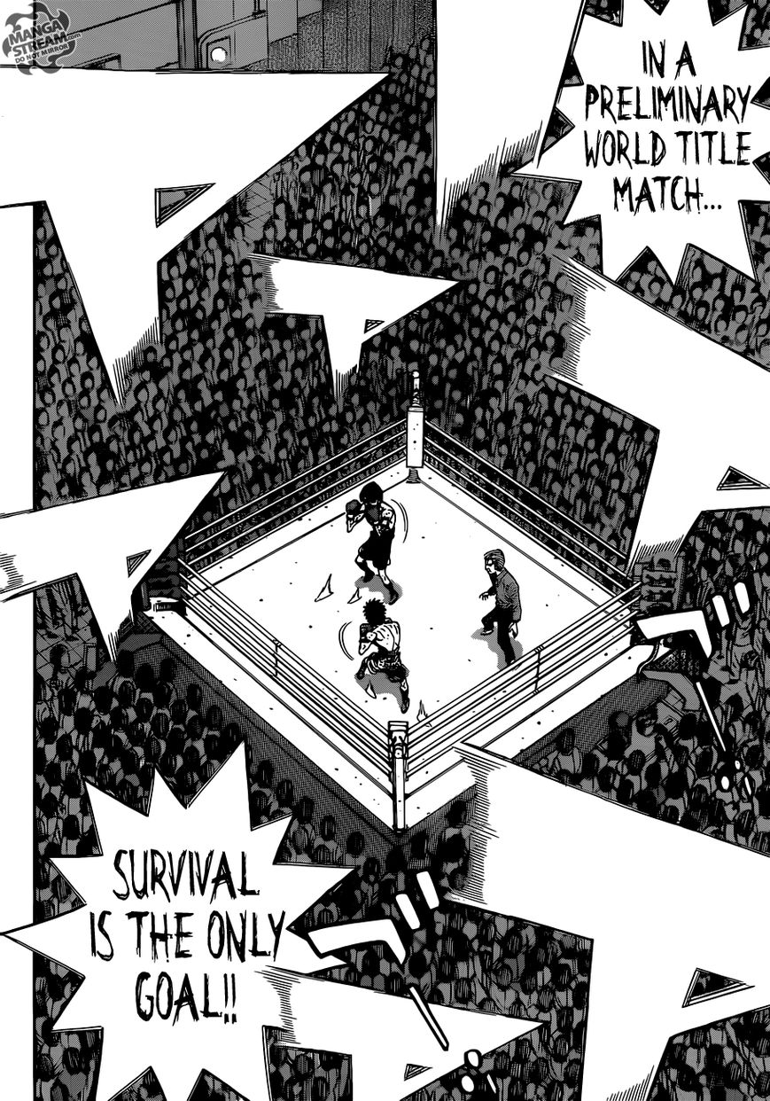 Hajime no Ippo Chapter 1046 page 8 - Chapter 1046 : Stepping Towards Glory