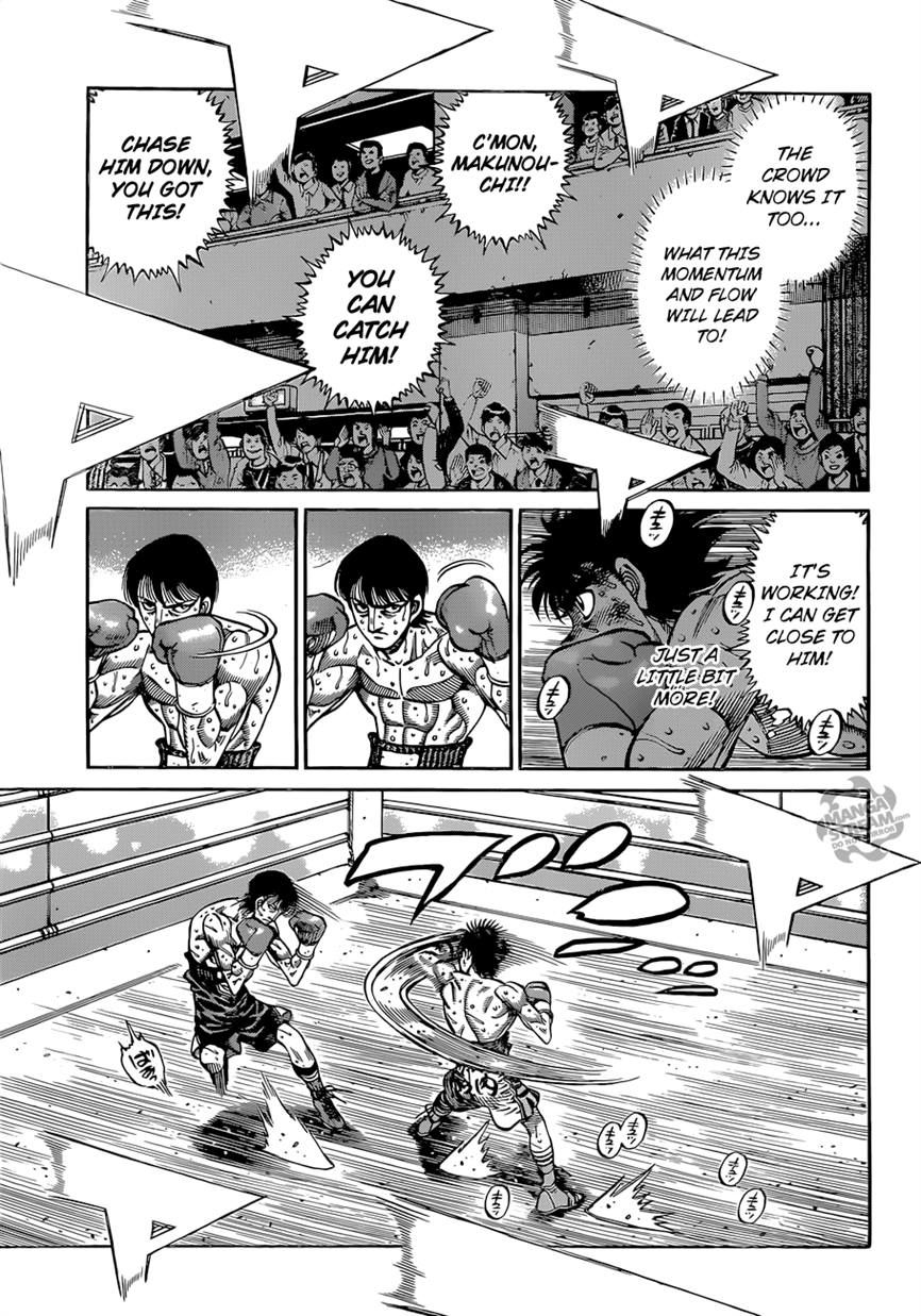 Hajime no Ippo Chapter 1047 page 3 - Chapter 1047 : An Irritating Advance
