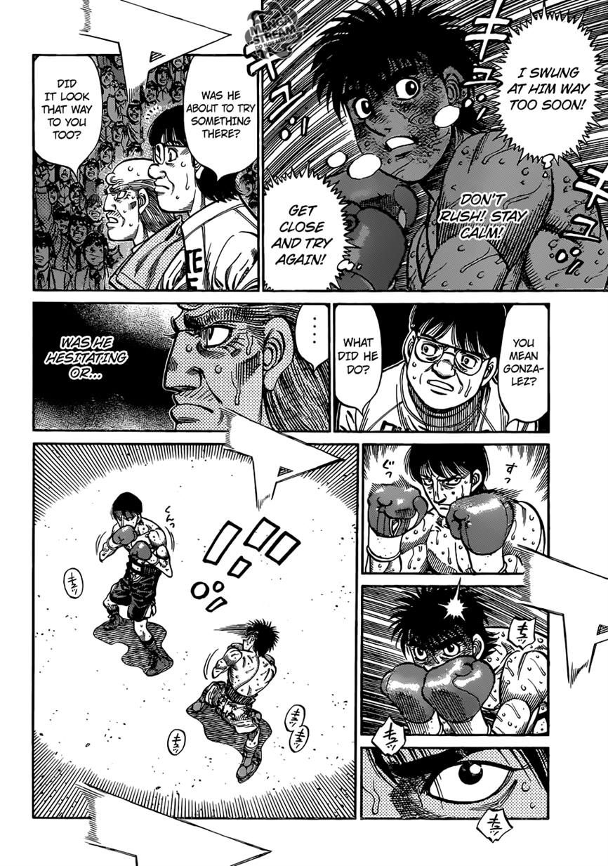 Hajime no Ippo Chapter 1047 page 4 - Chapter 1047 : An Irritating Advance