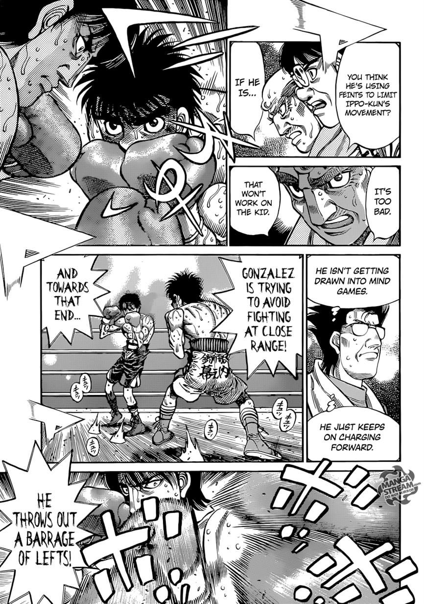 Hajime no Ippo Chapter 1047 page 5 - Chapter 1047 : An Irritating Advance