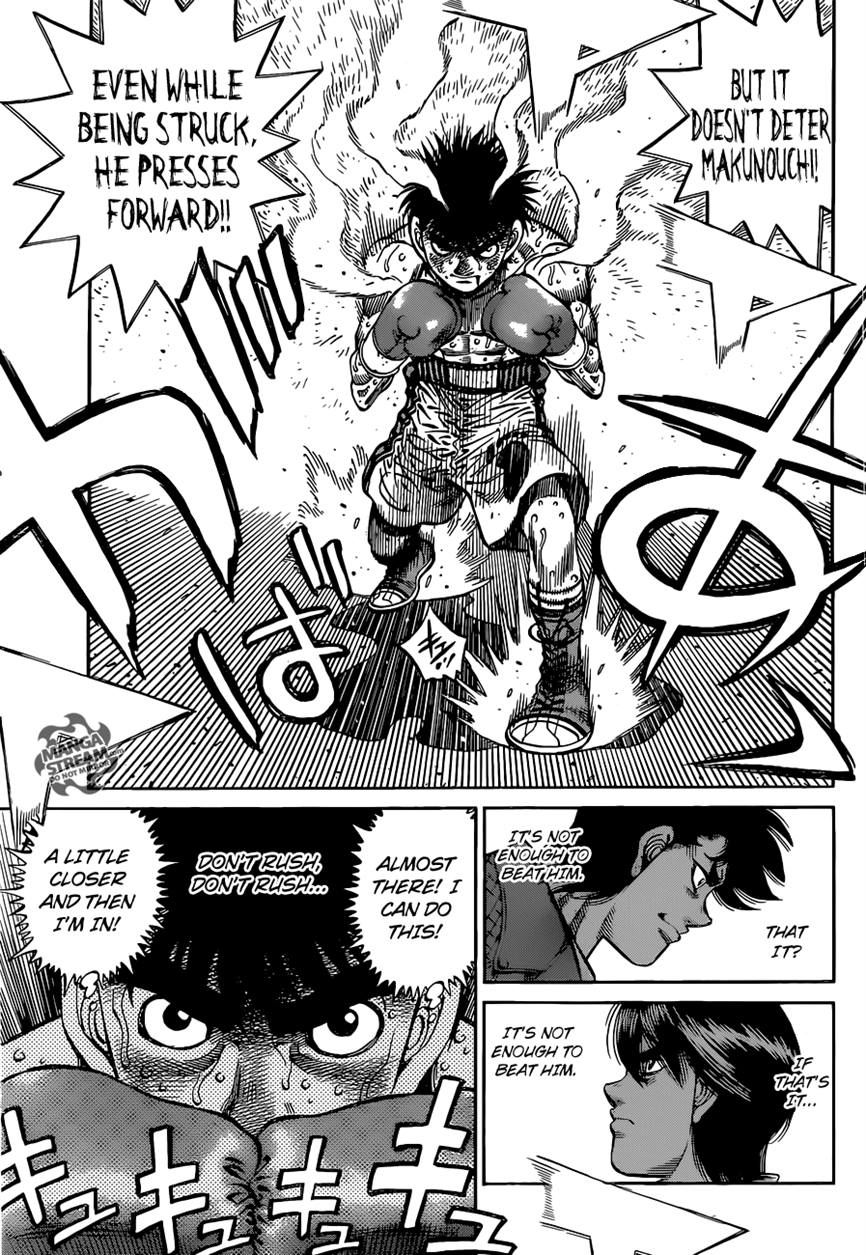 Hajime no Ippo Chapter 1047 page 7 - Chapter 1047 : An Irritating Advance