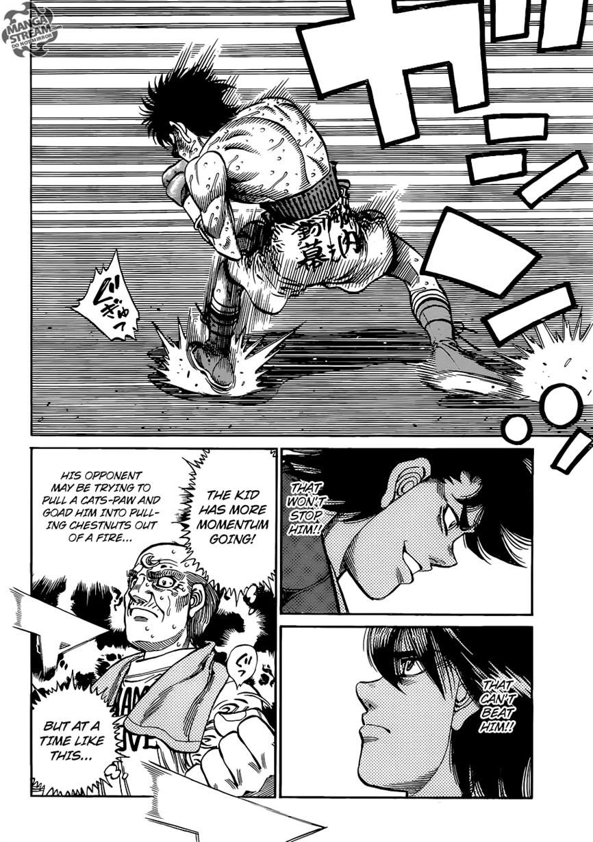 Hajime no Ippo Chapter 1047 page 9 - Chapter 1047 : An Irritating Advance