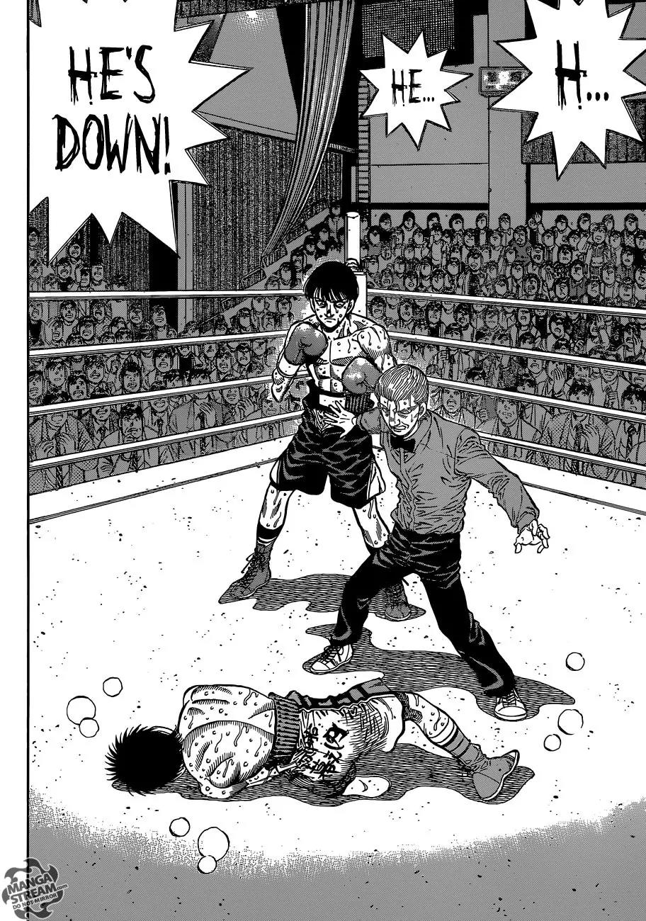 Hajime no Ippo Chapter 1048 page 12 - Chapter 1048 : Inevitable Result