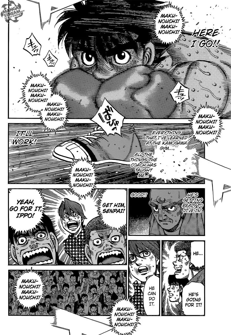 Hajime no Ippo Chapter 1048 page 4 - Chapter 1048 : Inevitable Result