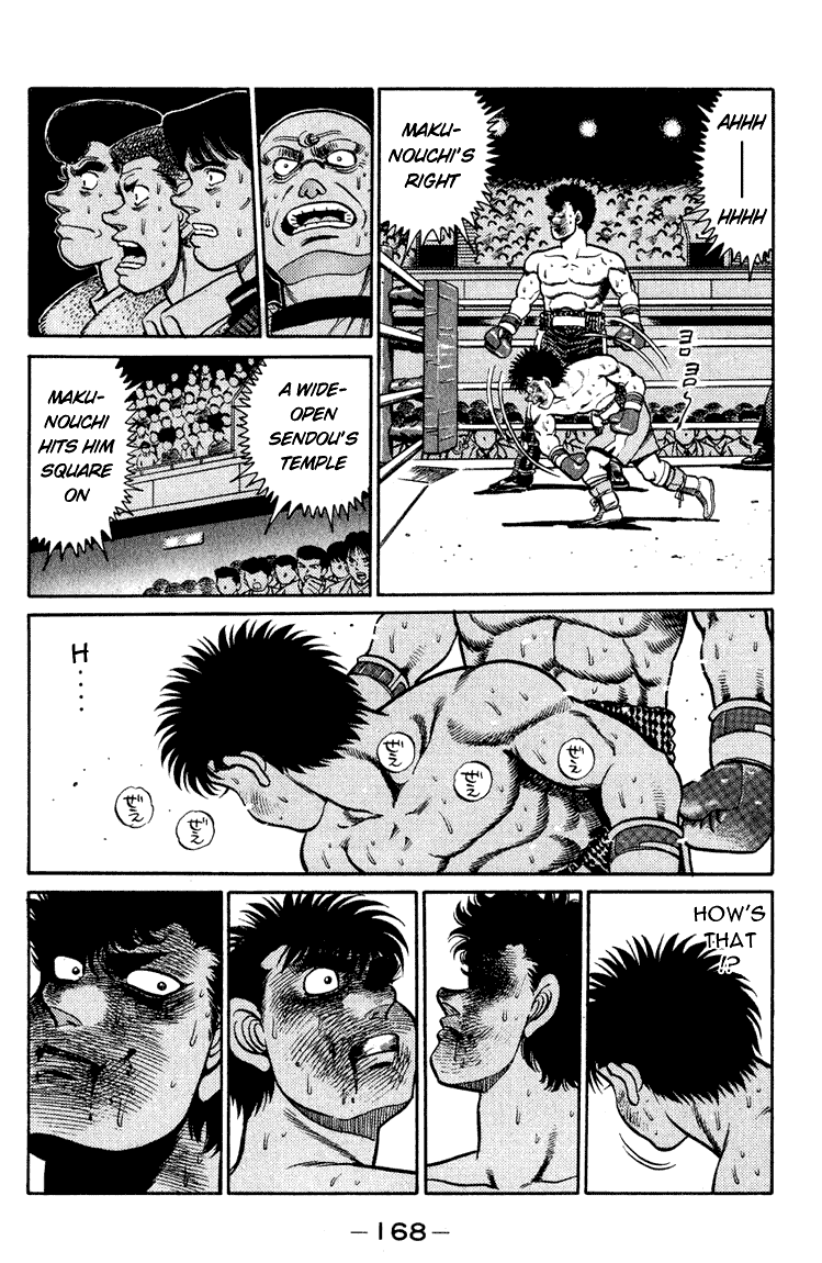 Hajime no Ippo Chapter 105.2 page 12 - Chapter 105 v2 : Complete Beatdown