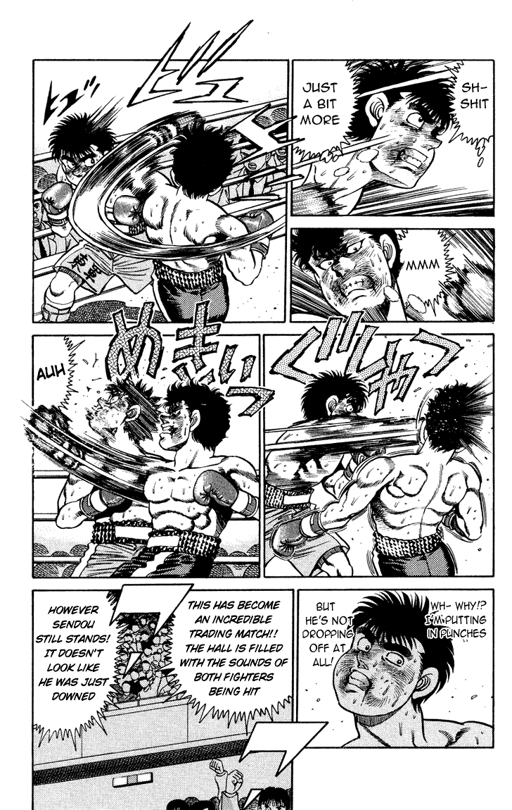 Hajime no Ippo Chapter 105.2 page 3 - Chapter 105 v2 : Complete Beatdown