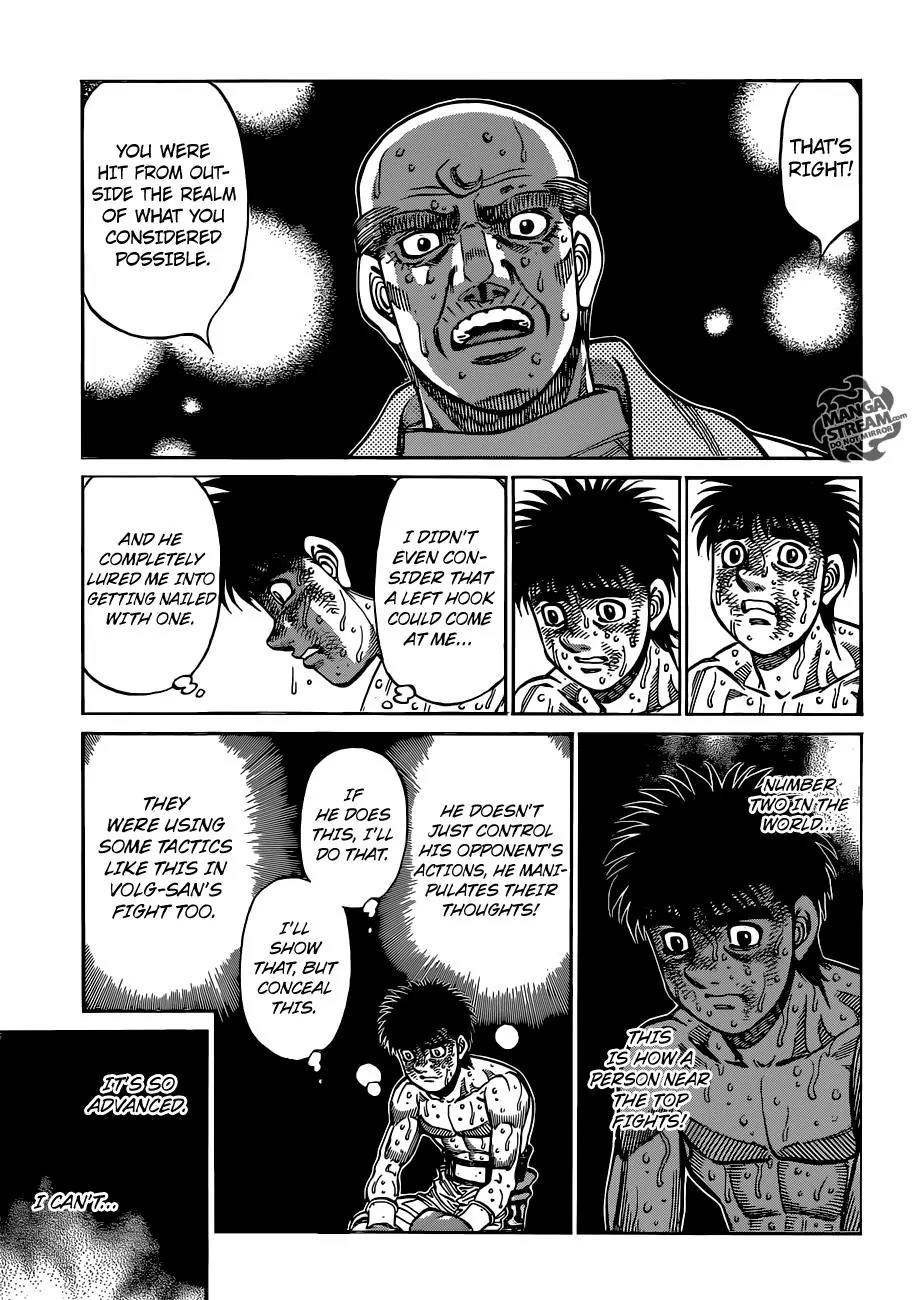 Hajime no Ippo Chapter 1050 page 12 - Chapter 1050 : From Beyond Consiciousness