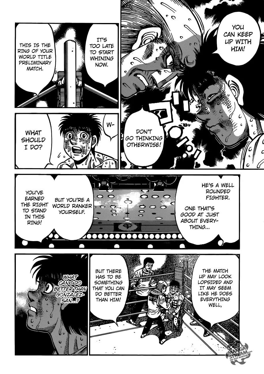 Hajime no Ippo Chapter 1050 page 13 - Chapter 1050 : From Beyond Consiciousness
