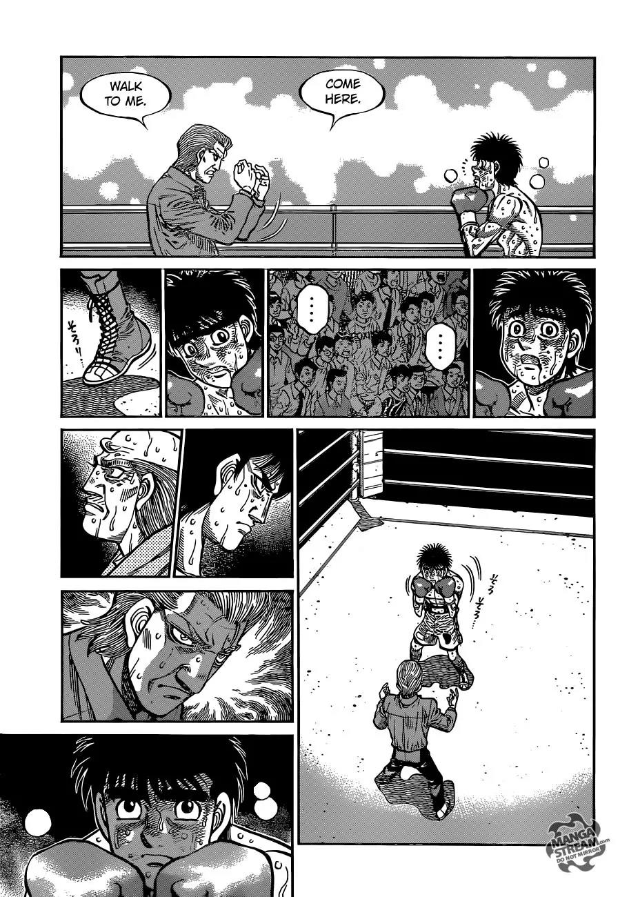 Hajime no Ippo Chapter 1050 page 4 - Chapter 1050 : From Beyond Consiciousness