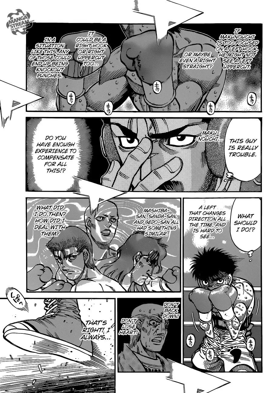 Hajime no Ippo Chapter 1051 page 15 - Chapter 1051 : The Enemy's Name Is Confusion