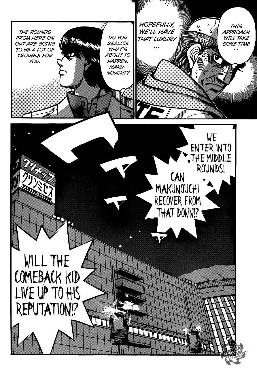 Hajime no Ippo Chapter 1051 page 8 - Chapter 1051 : The Enemy's Name Is Confusion