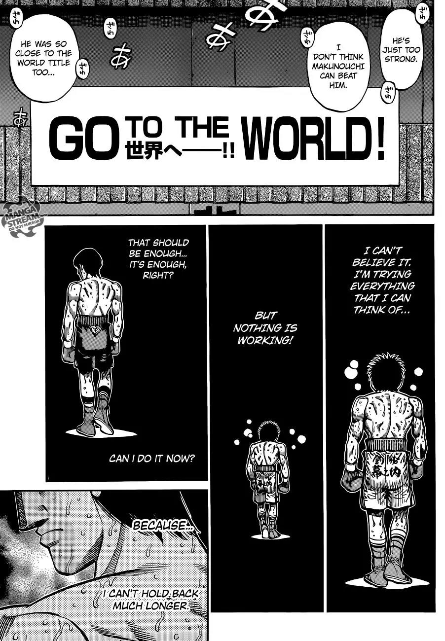 Hajime no Ippo Chapter 1054 page 6 - Chapter 1054 : Breaking the Seal(fixed)