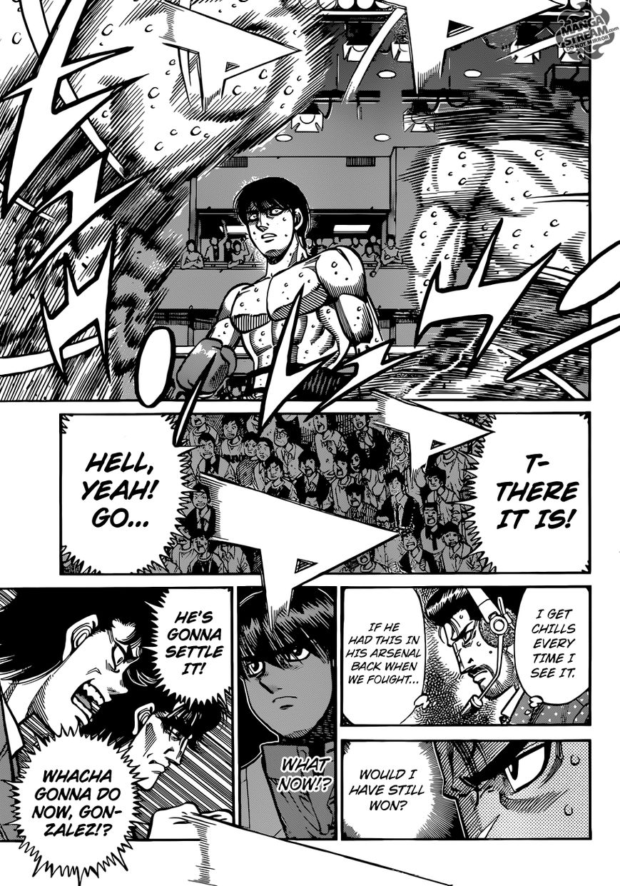 Hajime no Ippo Chapter 1055 page 11 - Chapter 1055 : Wind God'd Collision