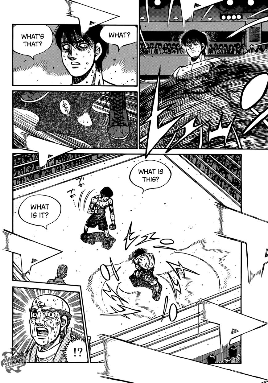 Hajime no Ippo Chapter 1055 page 12 - Chapter 1055 : Wind God'd Collision