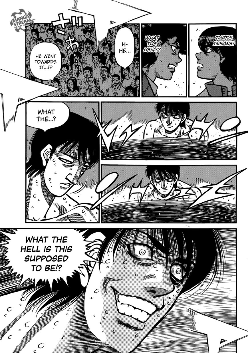 Hajime no Ippo Chapter 1055 page 13 - Chapter 1055 : Wind God'd Collision