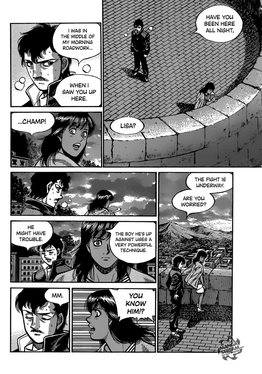 Hajime no Ippo Chapter 1055 page 7 - Chapter 1055 : Wind God'd Collision