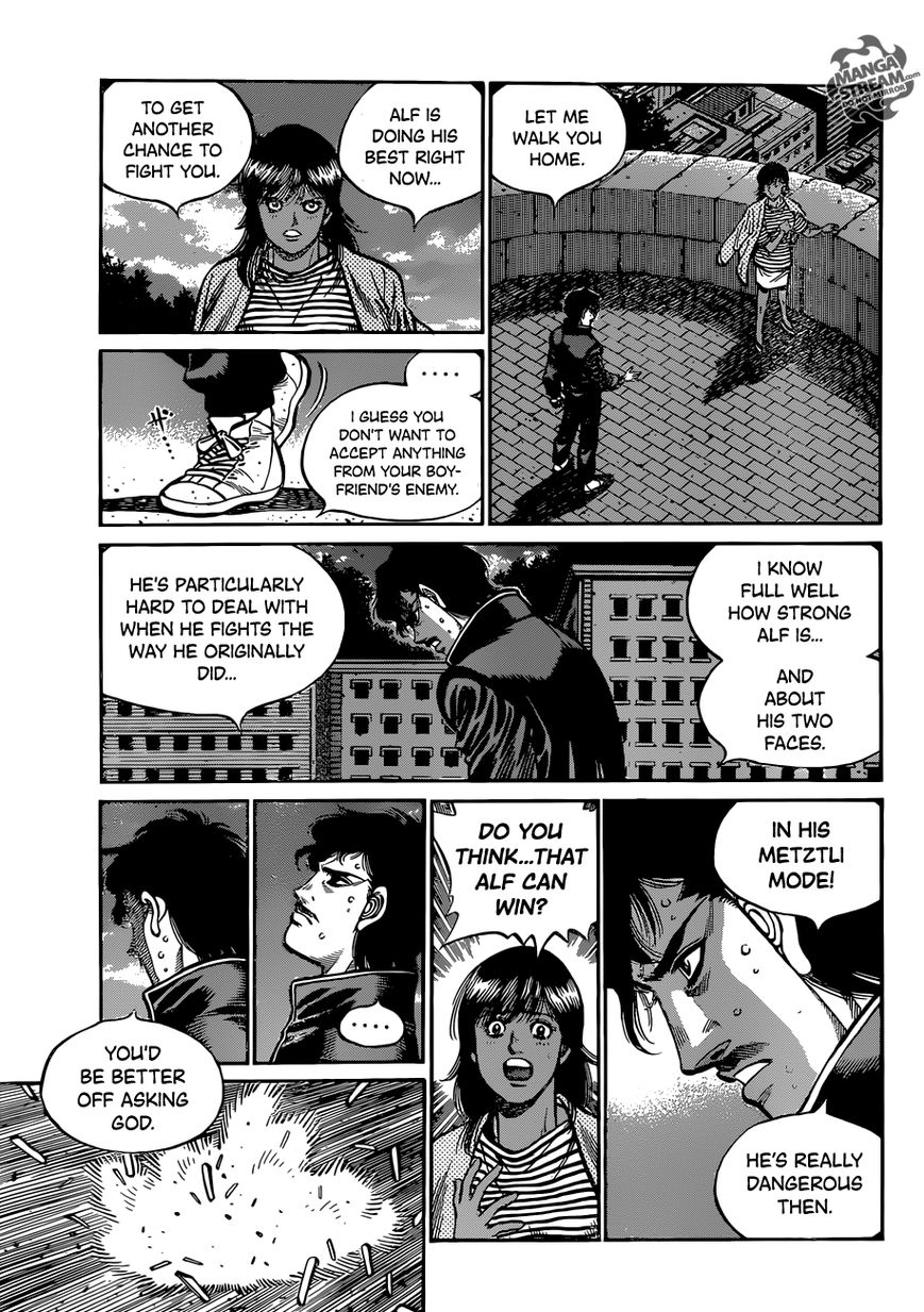 Hajime no Ippo Chapter 1055 page 8 - Chapter 1055 : Wind God'd Collision