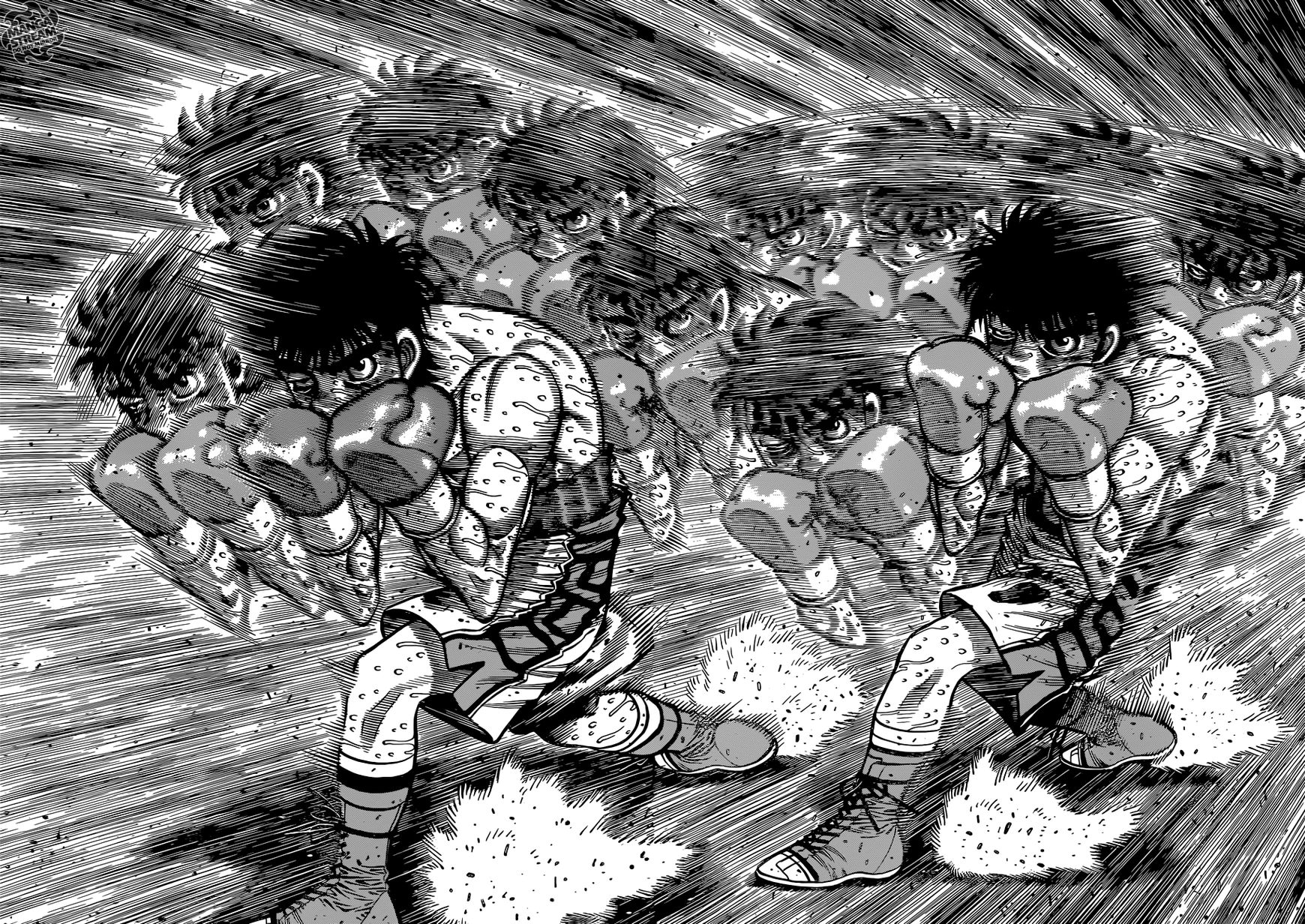 Hajime no Ippo Chapter 1055 page 9 - Chapter 1055 : Wind God'd Collision