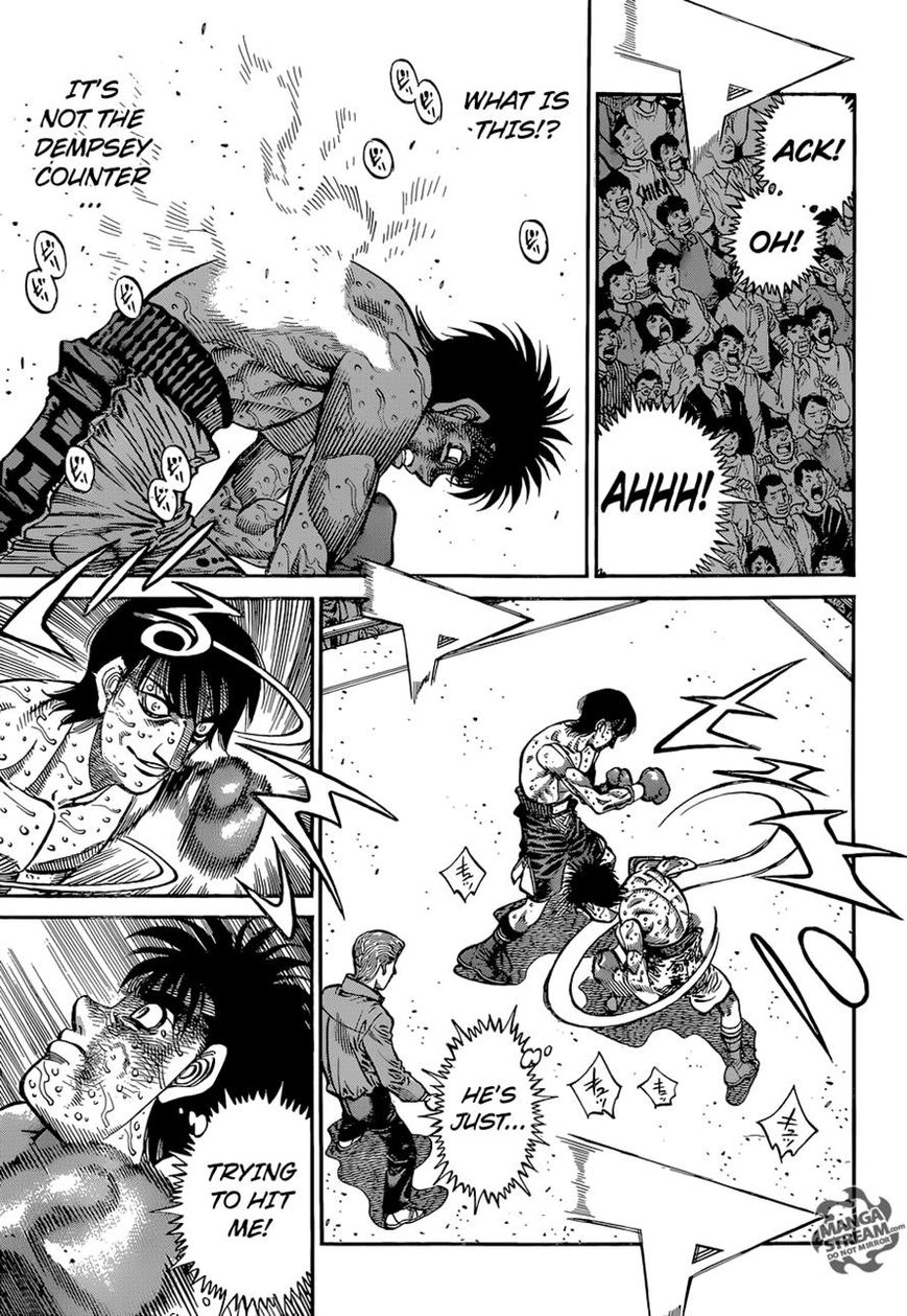 Hajime no Ippo Chapter 1056 page 10 - Chapter 1056 : The Death God Draws Near