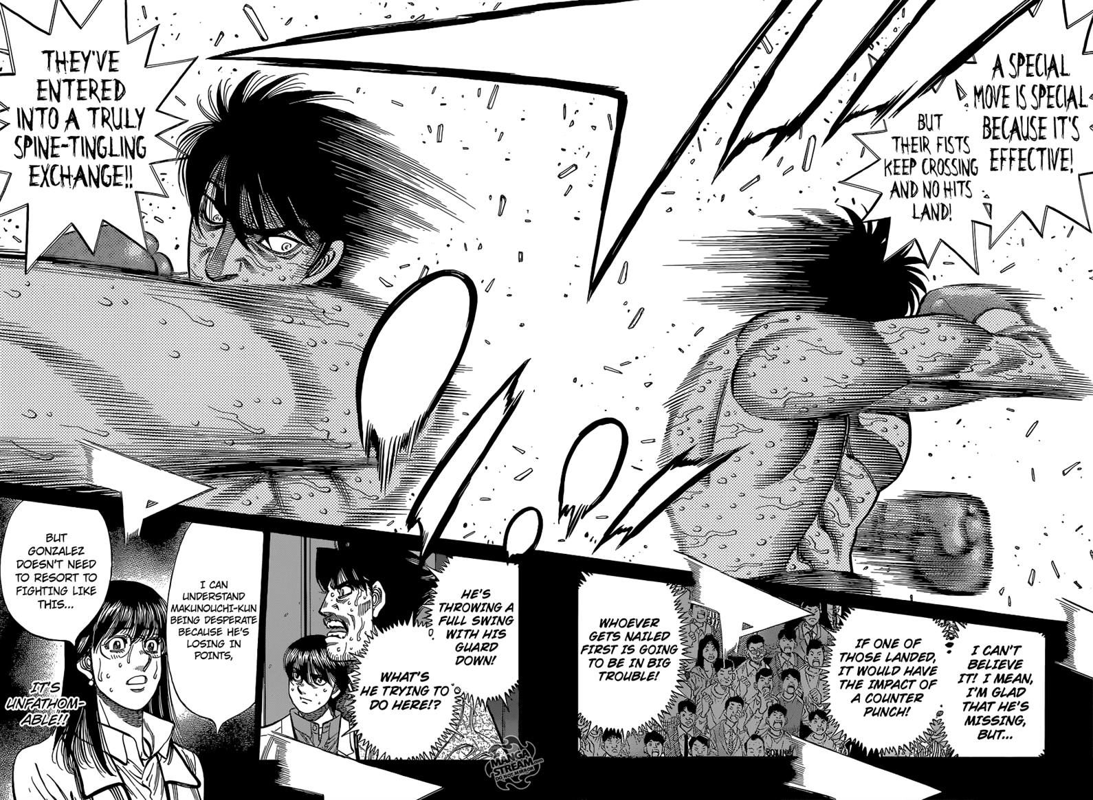 Hajime no Ippo Chapter 1056 page 11 - Chapter 1056 : The Death God Draws Near