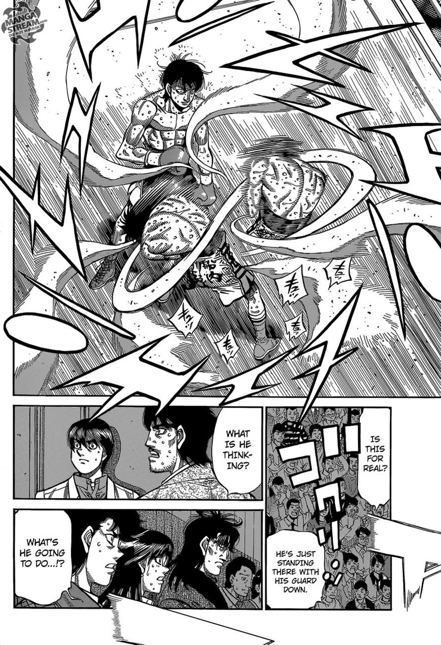 Hajime no Ippo Chapter 1056 page 2 - Chapter 1056 : The Death God Draws Near
