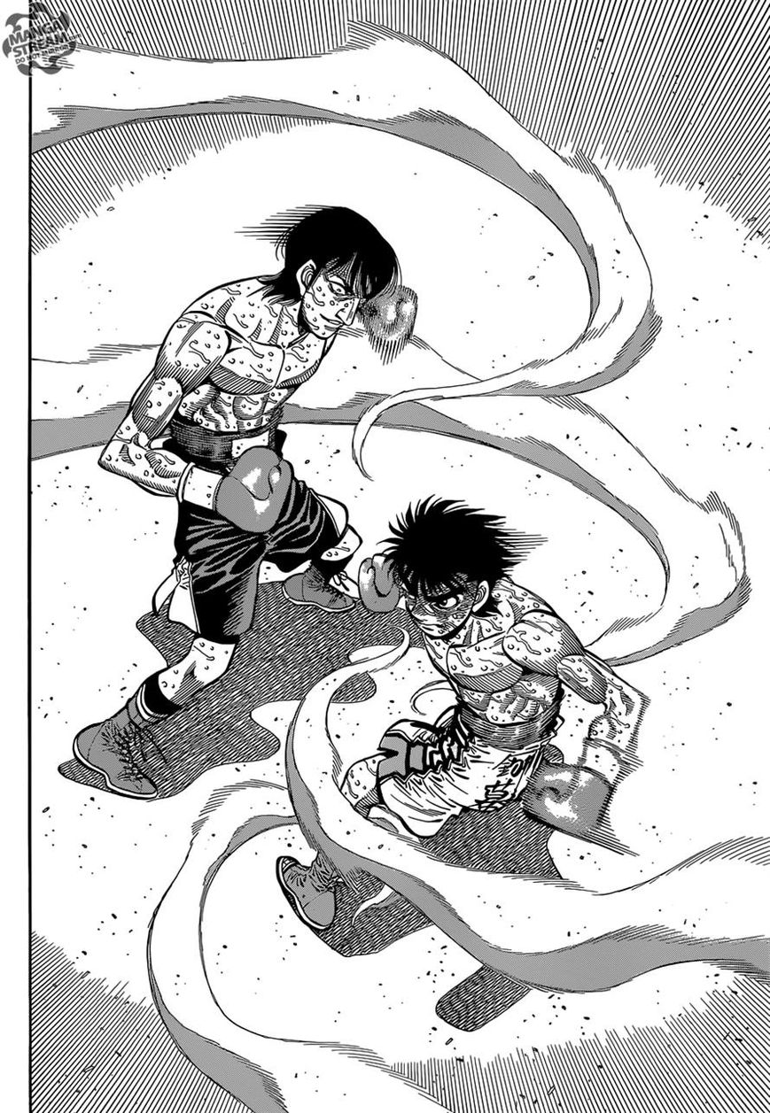 Hajime no Ippo Chapter 1056 page 4 - Chapter 1056 : The Death God Draws Near