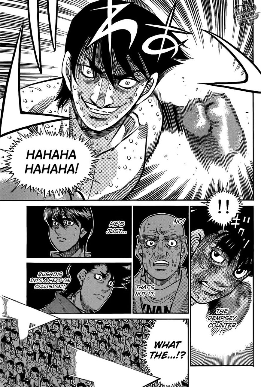 Hajime no Ippo Chapter 1056 page 5 - Chapter 1056 : The Death God Draws Near