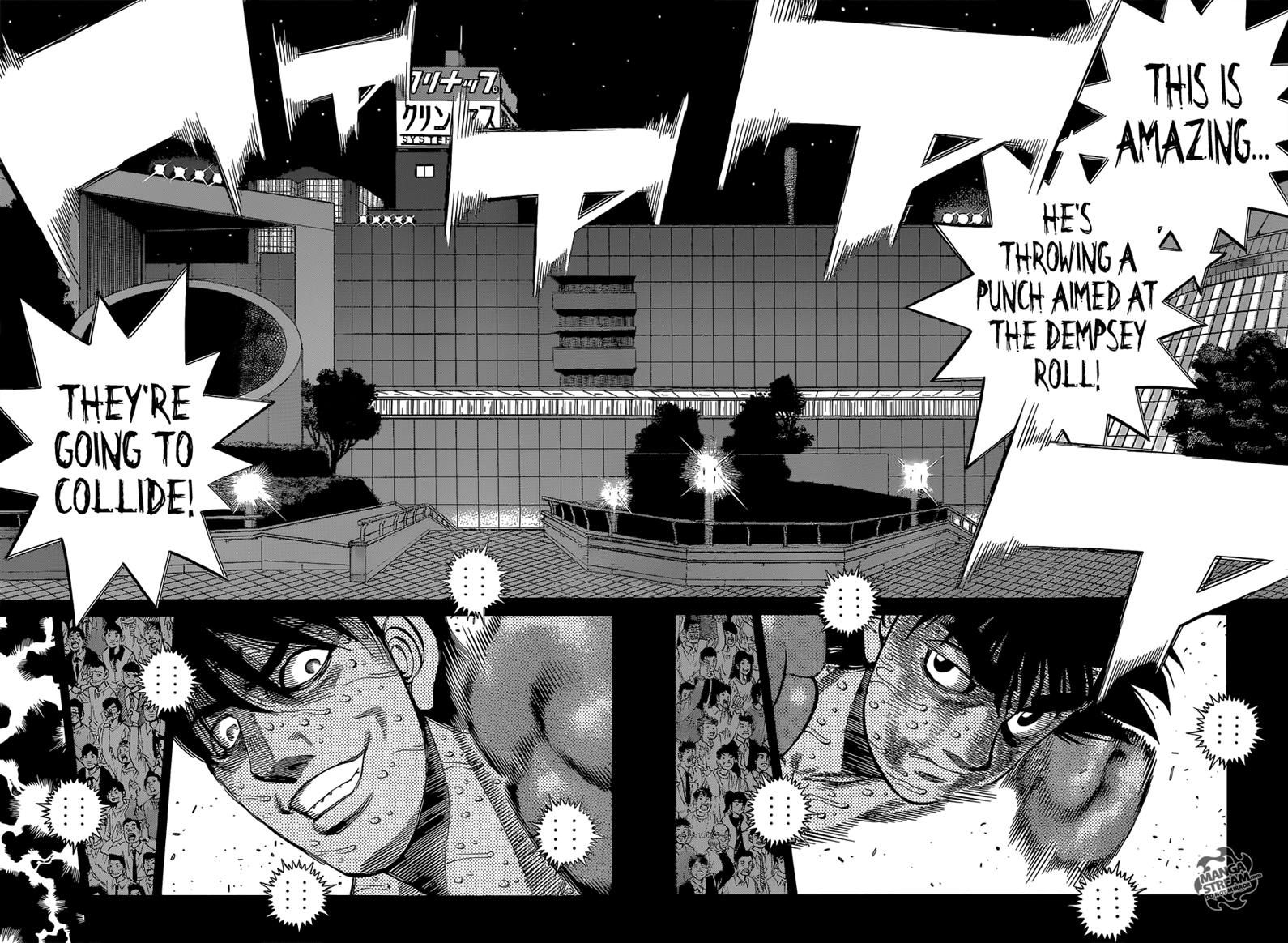 Hajime no Ippo Chapter 1056 page 6 - Chapter 1056 : The Death God Draws Near