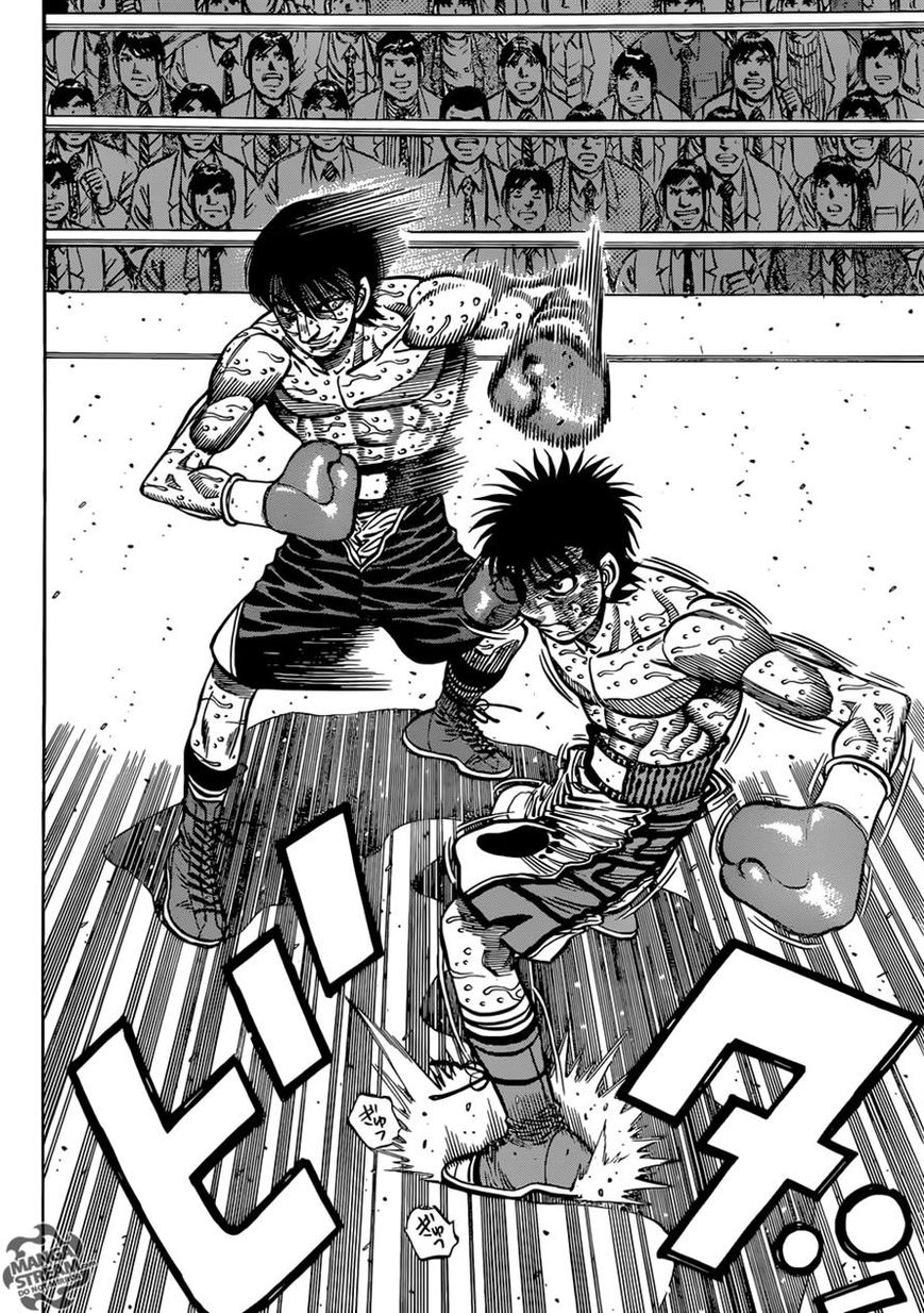 Hajime no Ippo Chapter 1057 page 11 - Chapter 1057 : Reaper in the Grip of Madness
