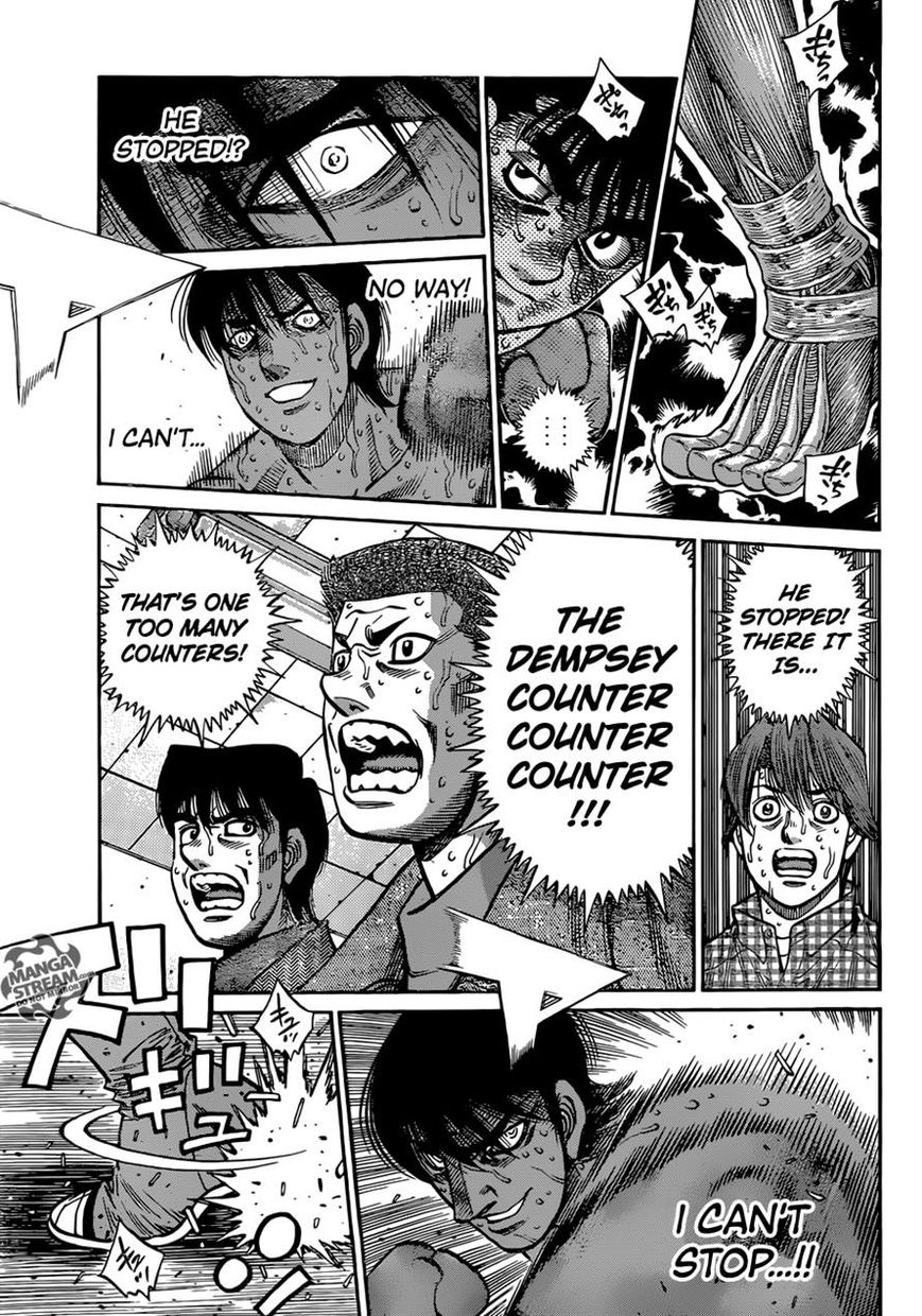Hajime no Ippo Chapter 1057 page 12 - Chapter 1057 : Reaper in the Grip of Madness
