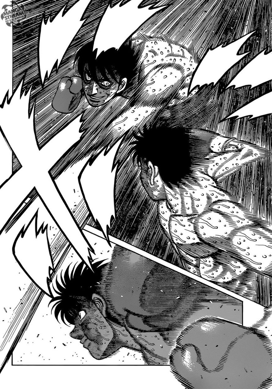 Hajime no Ippo Chapter 1057 page 13 - Chapter 1057 : Reaper in the Grip of Madness