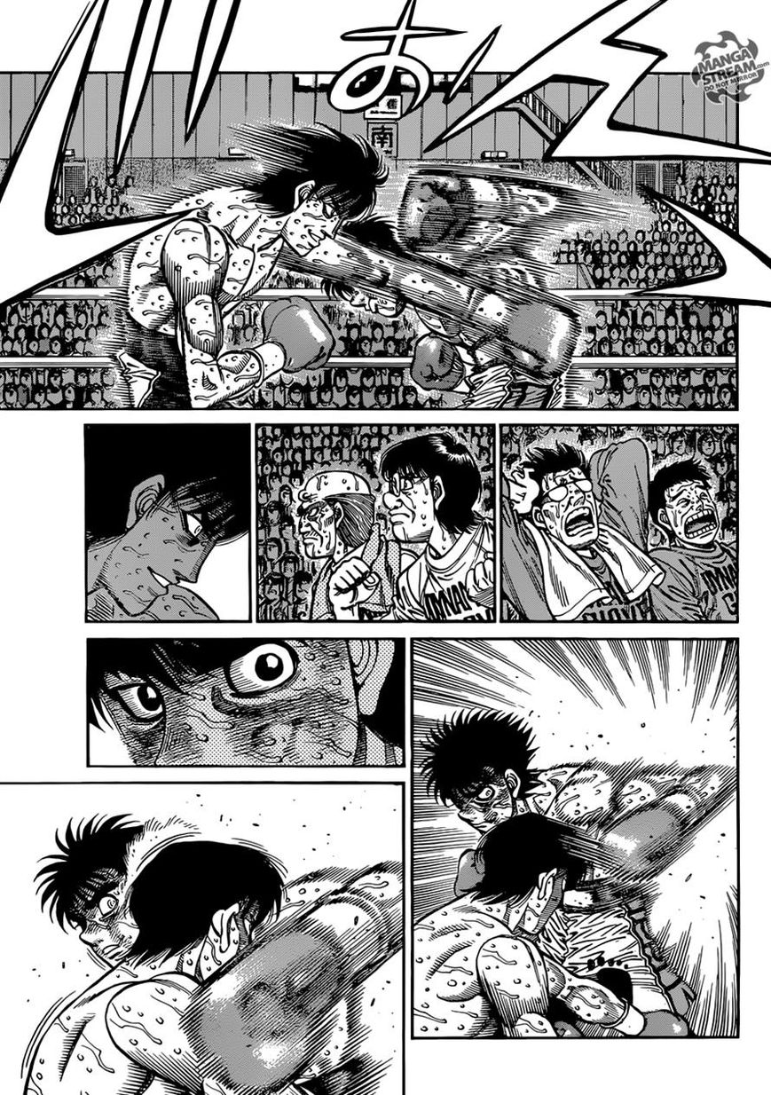 Hajime no Ippo Chapter 1057 page 14 - Chapter 1057 : Reaper in the Grip of Madness