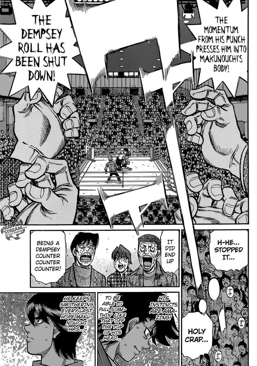 Hajime no Ippo Chapter 1057 page 16 - Chapter 1057 : Reaper in the Grip of Madness