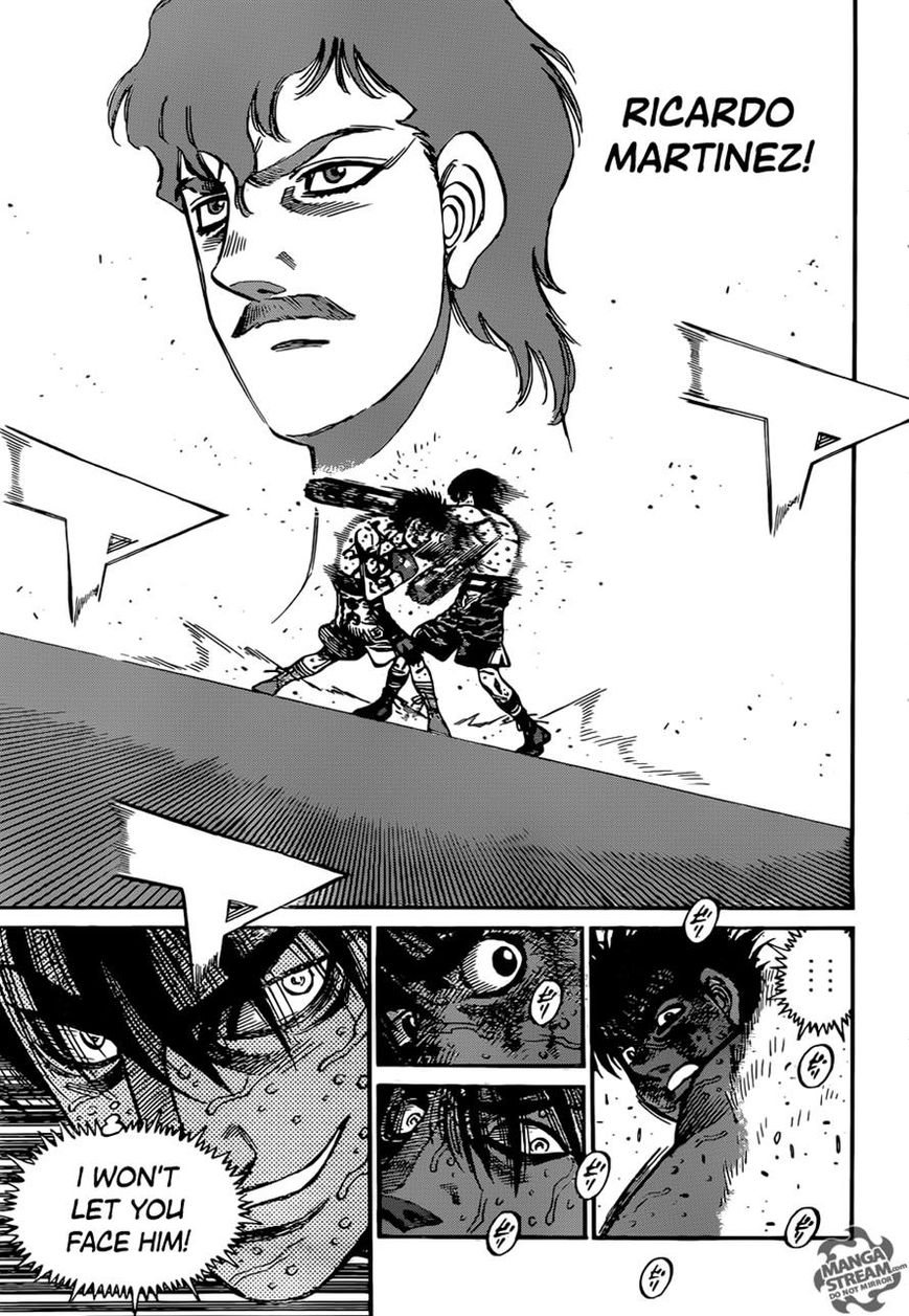 Hajime no Ippo Chapter 1057 page 4 - Chapter 1057 : Reaper in the Grip of Madness