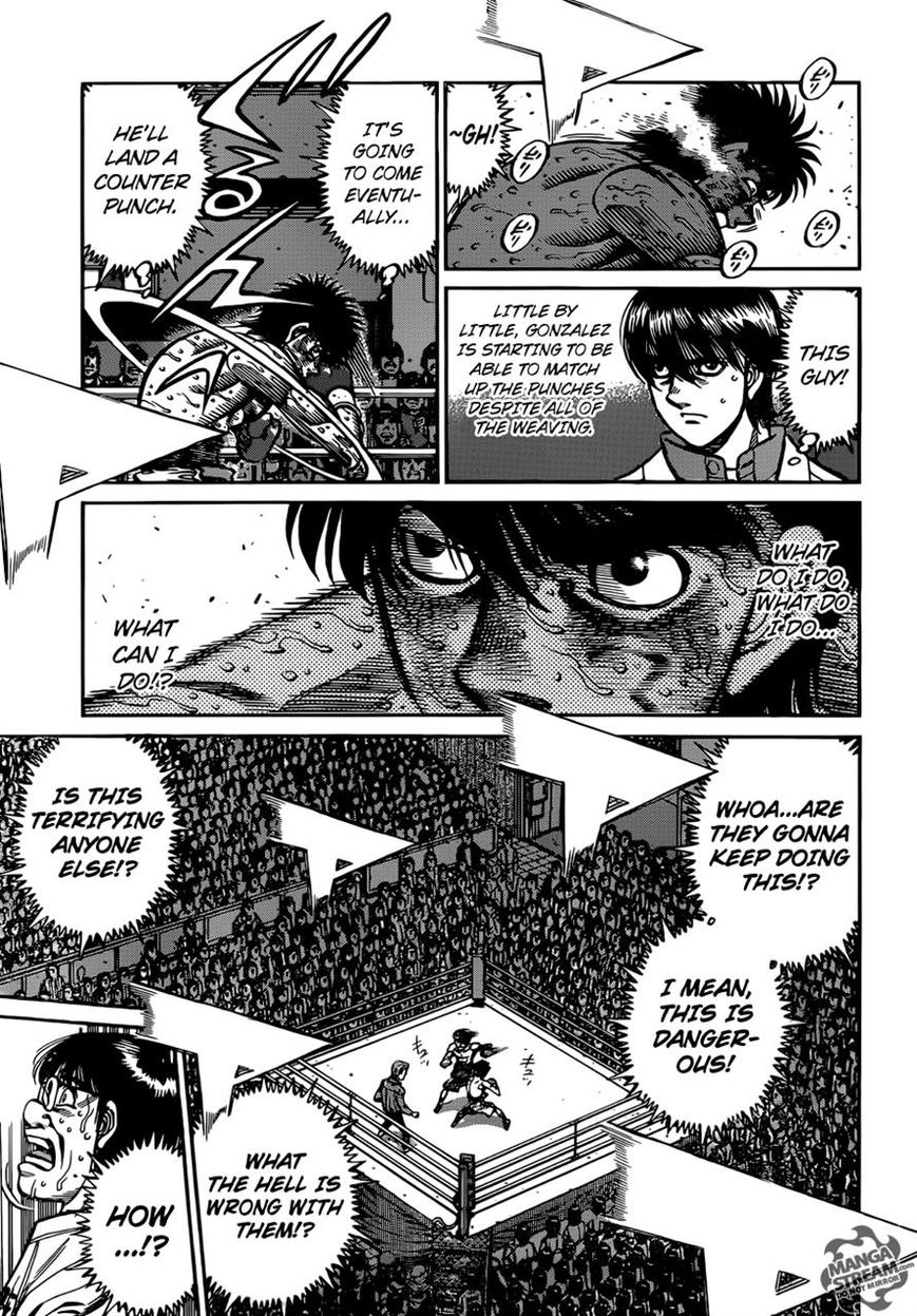 Hajime no Ippo Chapter 1057 page 6 - Chapter 1057 : Reaper in the Grip of Madness