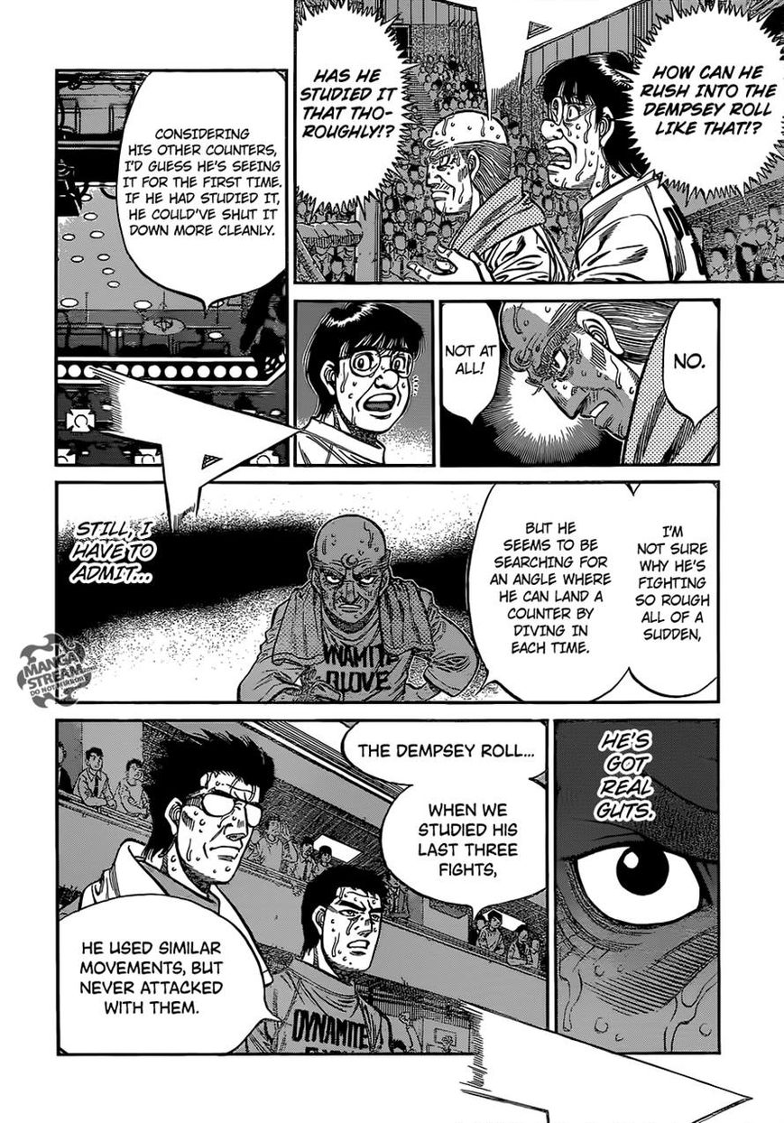 Hajime no Ippo Chapter 1057 page 7 - Chapter 1057 : Reaper in the Grip of Madness