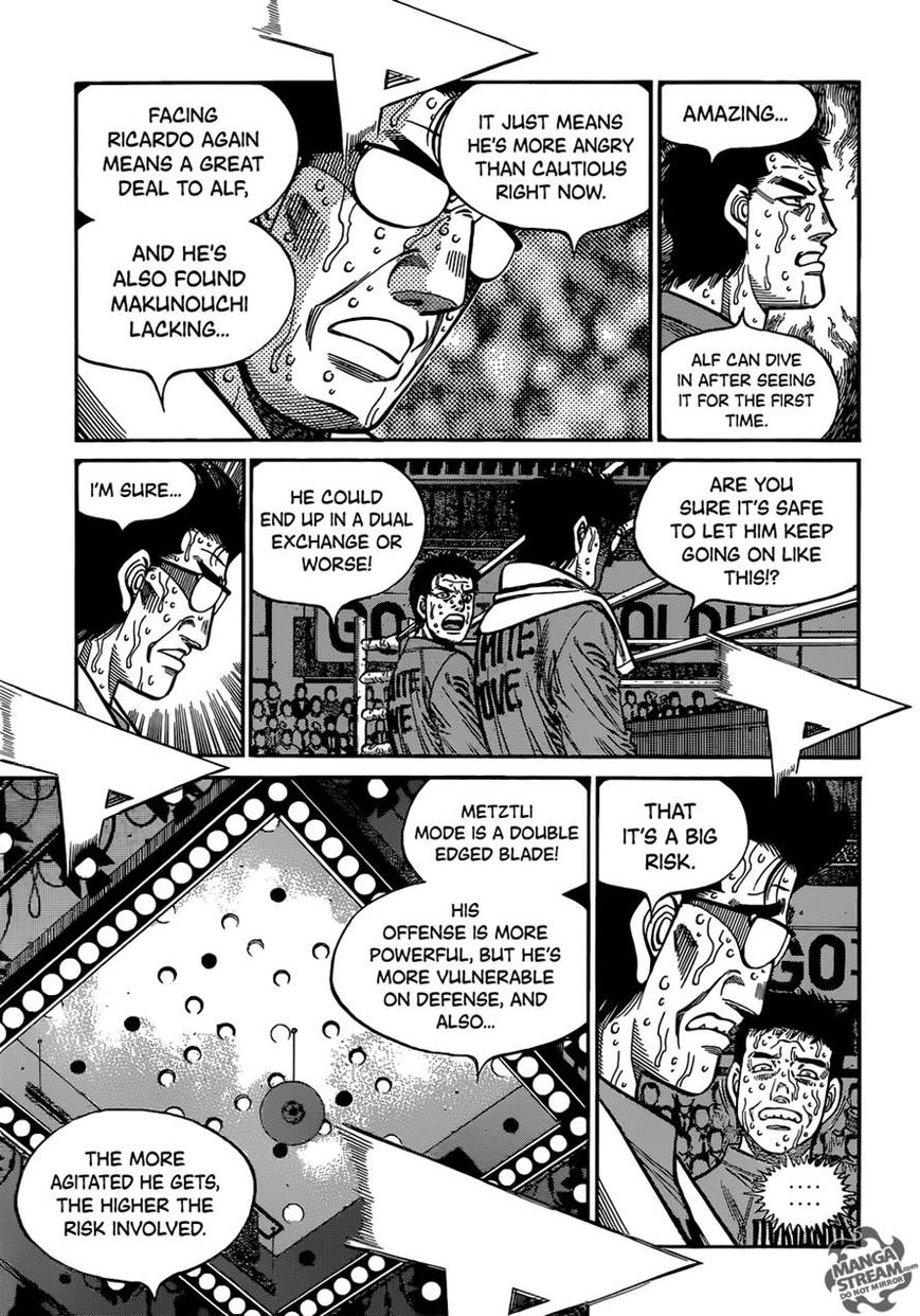 Hajime no Ippo Chapter 1057 page 8 - Chapter 1057 : Reaper in the Grip of Madness