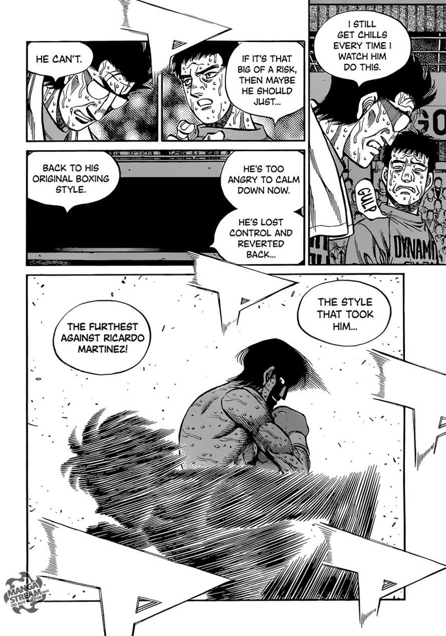 Hajime no Ippo Chapter 1057 page 9 - Chapter 1057 : Reaper in the Grip of Madness