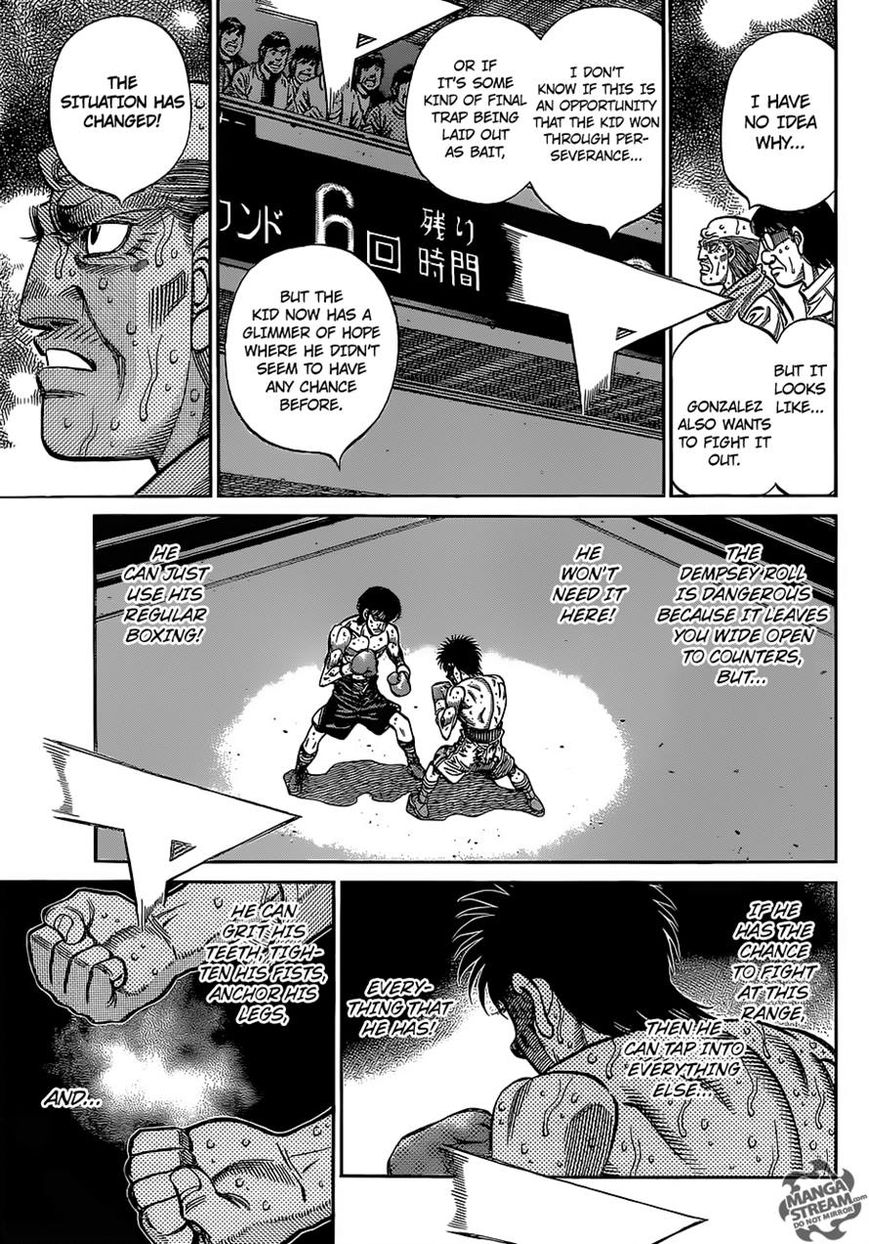 Hajime no Ippo Chapter 1058 page 10 - Chapter 1058 : What Is the Final Weapon?