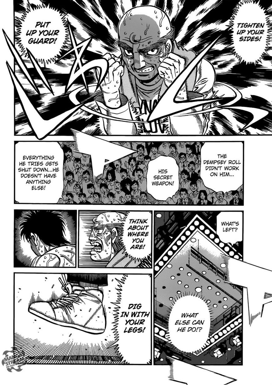 Hajime no Ippo Chapter 1058 page 2 - Chapter 1058 : What Is the Final Weapon?