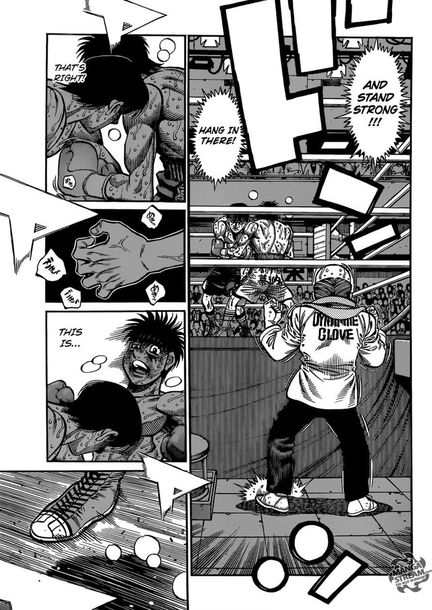 Hajime no Ippo Chapter 1058 page 3 - Chapter 1058 : What Is the Final Weapon?