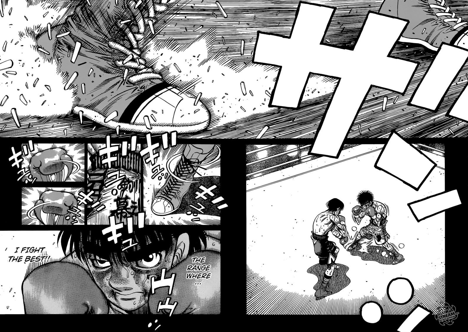 Hajime no Ippo Chapter 1058 page 4 - Chapter 1058 : What Is the Final Weapon?