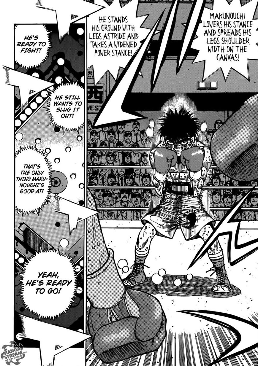 Hajime no Ippo Chapter 1058 page 5 - Chapter 1058 : What Is the Final Weapon?