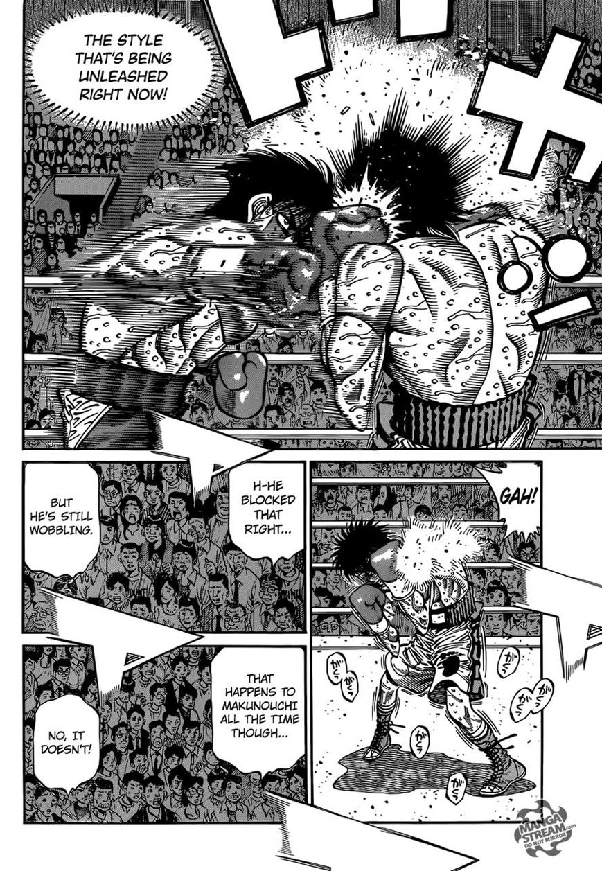 Hajime no Ippo Chapter 1059 page 11 - Chapter 1059 : The Wind God's Full Power